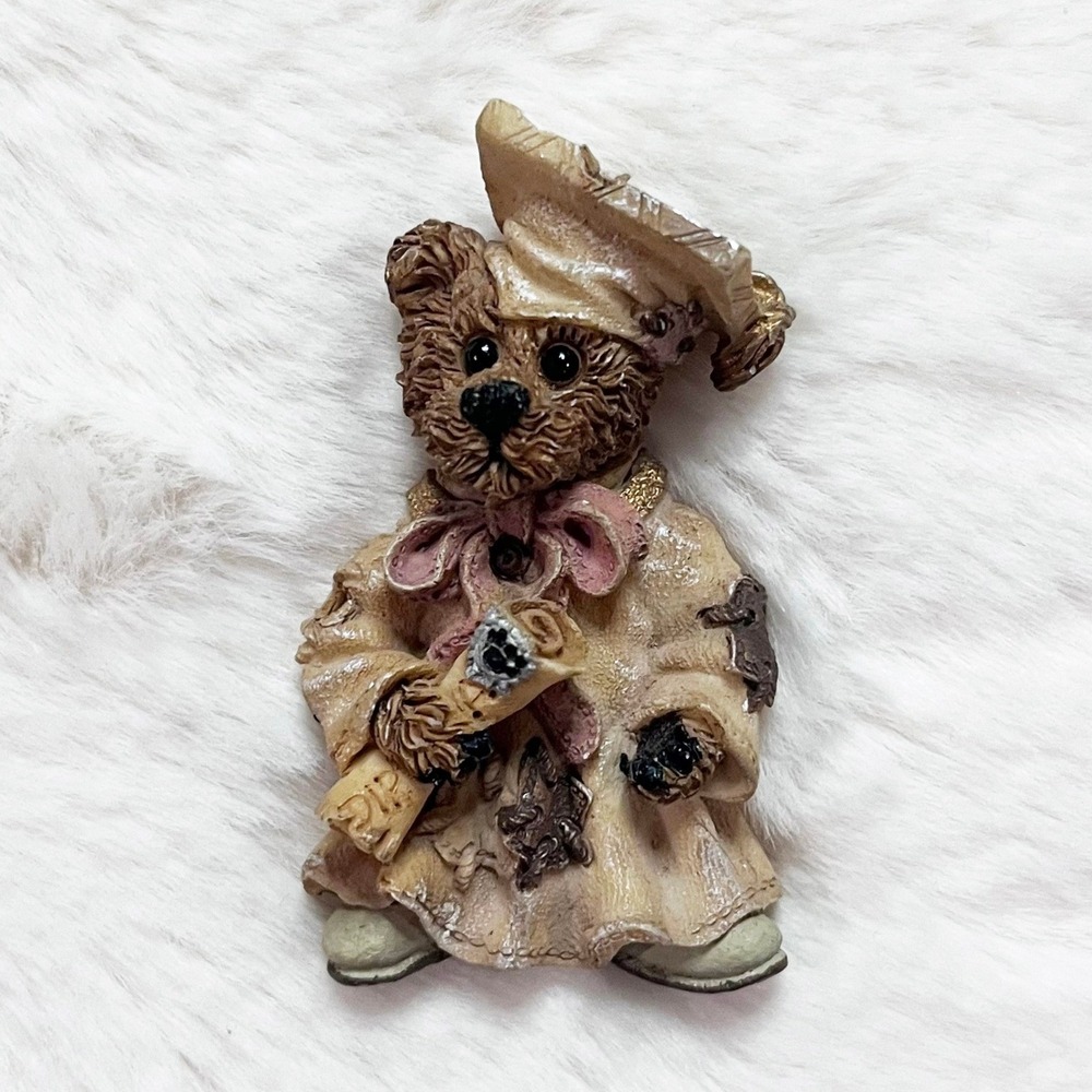 🔮 5/$25 1995 Boyd's BearWear Collection Bailey...The Graduate Graduation Pin